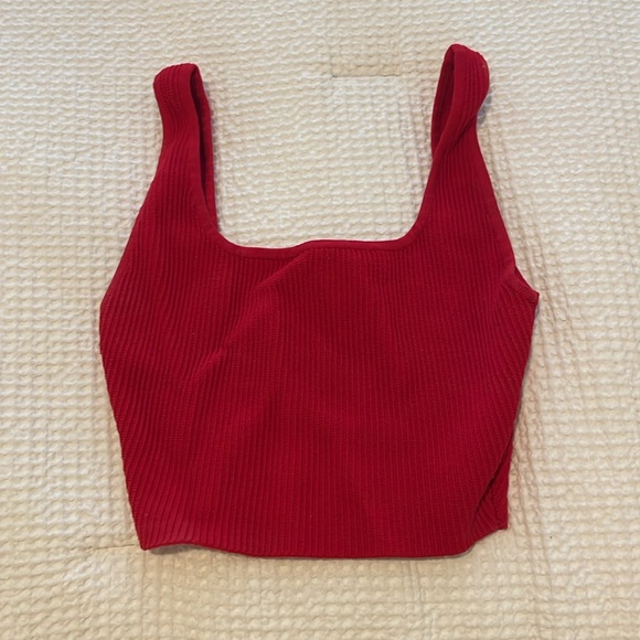 Babaton: Ribbed Cropped Tank - Picture 8 of 12